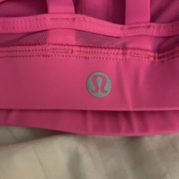 Hot pink Lululemon sports bra size 8 - Picture 4 of 7